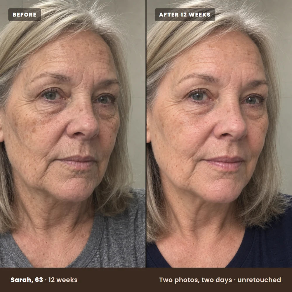 Lorraine, 64, before and after 12 weeks